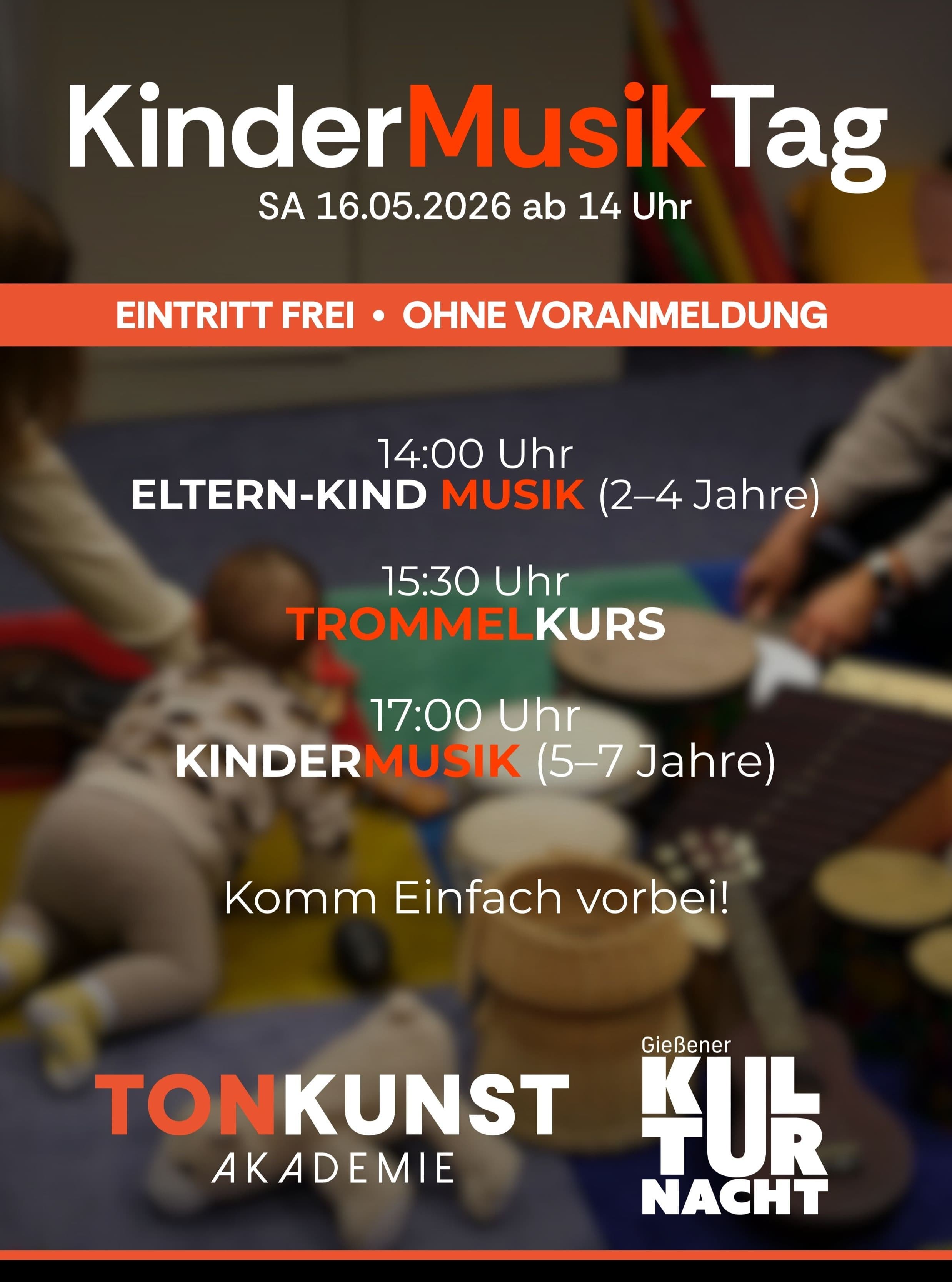 Programm des KinderMusikTags der Tonkunst Akademie